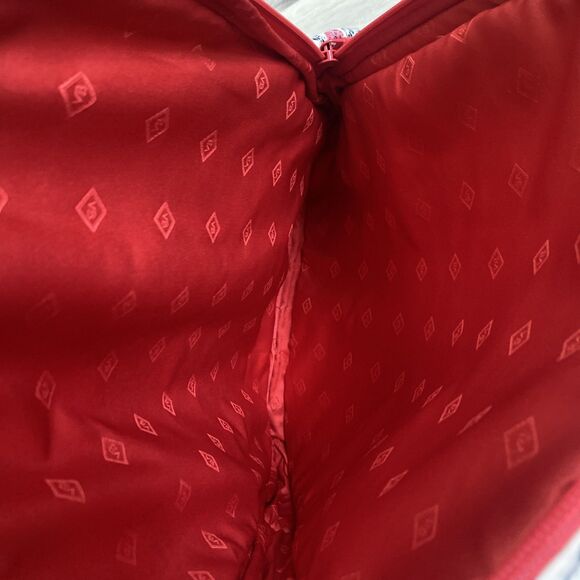 Vera Bradley Quilted Iconic Campus Backpack SEA LIFE Large - Picture 7 of 16